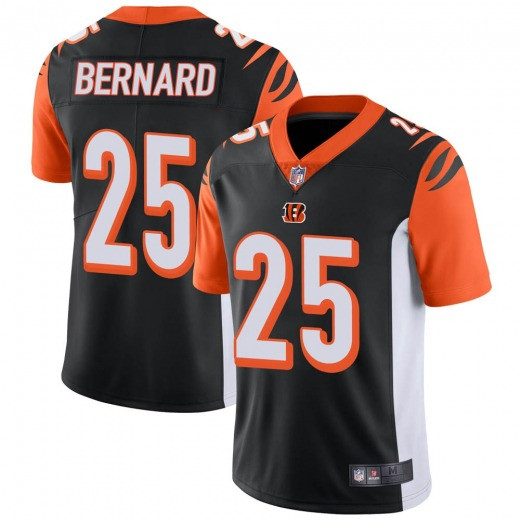 Men's Cincinnati Bengals #25 Giovani Bernard Black Vapor Untouchable Limited Stitched Jersey